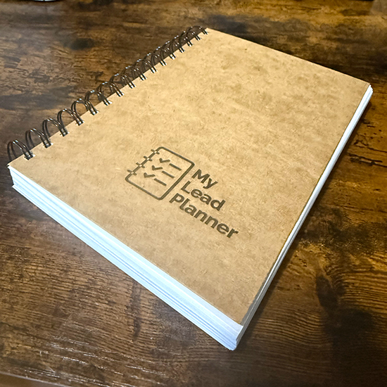 Agenda My Lead Planner en su estuche